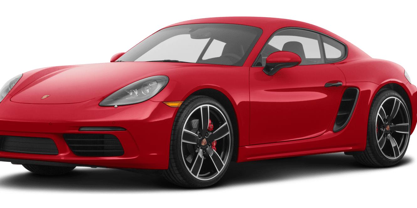 PORSCHE 718 CAYMAN 2021 WP0AA2A83MS260159 image